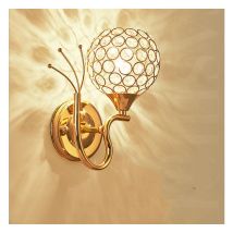 Stoex - Crystal Modern Style Wall Lights Fashionable Modern Wall Light For Aisle Bedroom Living Room Indoor Wall Light