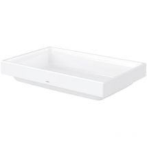 Cs Aufsatzwaschtisch, ohne Hahnloch, mit Überlauf, - Toto