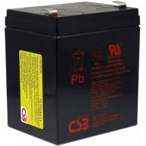CSB - Batería plomo de alta descarga HR1221WF2 12V 5,1Ah