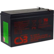 CSB - Batería plomo de alta descarga HR1234WF2 adecuada para apc Back-UPS BE550G 12V 9Ah