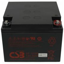 Blei Akku GP12260 12V 26Ah M5 Innengewinde VdS - CSB