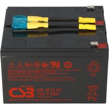CSB-SCD9 SCD9 kompatibler Akkusatz geeignet für apc RBC9 Plug & Play