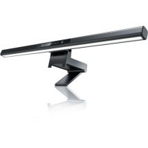 Csl-computer - csl led Monitorlampe, Bildschirmlampe mit Dimmfunktion, Schreibtischlampe, 4,5W, Screenbar, 3 Lichtfarben, Monitorlicht, blendfrei,