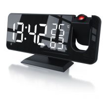 Csl Projektions Wecker digital mit Autodimmer Temperatur und Luftfeuchtigkeitsanzeige