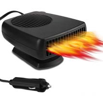 Csparkv - 1 pcs 150W Chauffage De Voiture 12V: Radiateur Soufflant Voiture Portable 12 Volt Chauffage De Ventilateur Voiture Désembueur Minuterie