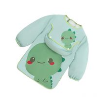 1 pcs Bavoir Bavoirs Pour Tout-Petits Combinaison Bavoir Tablier Résistant à L'Eau Bavoir Pour Tout-Petits Bébé Manger Tablier Joli Tablier