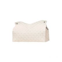 1 Pcs Boîtes à Mouchoir Rectangulaire,Distributeur Mouchoir Porte Mouchoir pu Boîtes De Mouchoirs Cuir Porte-Boîte à Mouchoirs,Boîte à Mouchoirs pour