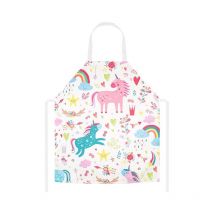 1 pcs Tabliers pour enfants, tablier de cuisine mignon dessin animé pour garçons et filles, tablier pour enfants pour art peinture jardinage - Csparkv