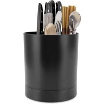 Csparkv - 1 Porte-Ustensiles De Cuisine, Organisateur D'ustensiles Rotatif à 360 ° Pots à Ustensiles Rangement Ustensiles Cuisine Pot a Ustensile De