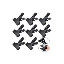 CSPARKV 10.5x8cm 8 PCS Pince à Ressort en Métal Pinces Studio Photo Pince Fond Studio Photo Heavy Duty Pinces à Ressort pour Photo Fond Studio de