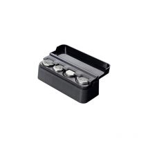 CSPARKV 11.5x4x3.8cm Boîte à Monnaie Boîte de Rangement de Porte Organiseur à Pièces de Monnaie Boîte de Rangement de Pièces de Monnaie Auto Voiture