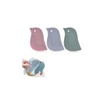 11x7cm 3 Pièces Grattoir Pingouin Grattoir Spatule à Huile Grattoir pour Cuisine Grattoirs en Forme de Pingouin Facile à Utiliser Grattoirs Outil de