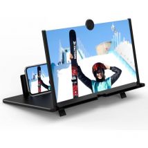 Csparkv - 16Pouces Loupe d'écran de Smartphone,agrandisseur ecran Telephone Haute Définition est Compatible avec Tous Les Smartphone,Loupe d'écran de