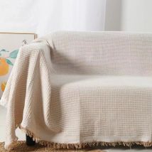 Csparkv - 180x260 cm)Couvre-lit,Couverture de salon en coton,Couverture pratique comme couverture de canapé ou couverture de canapé,Bed Throw