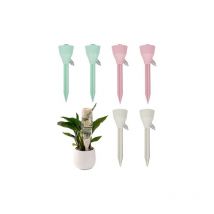 Csparkv - 18x5cm 6 Pièces Irrigation Goutte à Goutte Kit, Cône d'Arrosage Automatique Interieur avec Vannes Irrigation Systeme Arrosage Goutte a