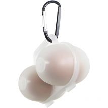 Csparkv - 2 Grille Boite Oeuf, Boite a Oeufs en Plastique, Rangement Oeuf Range Oeuf, Boîte à Oeufs Plastique pour Frigo Réfrigérateur Camping,
