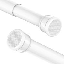 Csparkv - 2 Pièce Tringle Rideau Extensible Sans Percage Barre Rideau Douche Telescopique Barre Douche Réglable Pour Salle De