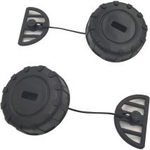CSPARKV 2pcs Fuel Cap and Oil Cap for STIHL 017 018 MS170 MS180 Chainsaw