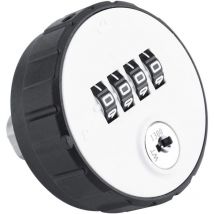 Csparkv - 20 mm Schrankschloss mit Schlüssel, Briefkasten-Zahlenschloss, Briefkastenschloss, Passwort-Schubladenschloss, Möbelschloss