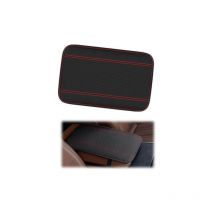 CSPARKV 20.5x31.5cm Coussin D'accoudoir de Voiture Tapis D'accoudoir de Voiture en Cuir Coussin D'accoudoir Voiture Universel Housse pour Console