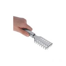 20x3.9cm Ecailleur à Poisson Couteaux à Poisson Poignée En Acier Inoxydable Échelle De Grattage De Poisson Rasoir Outil De Nettoyage De Poisson