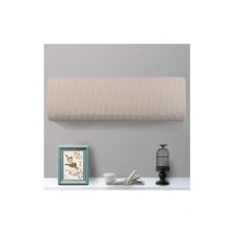 CSPARKV 2pc Housse Élastique Climatiseur, Coque de Protection Climatiseur Couvre, Intérieur Couvercle du Climatiseur - Cache-Poussière Air