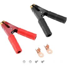 Csparkv - 2pcs 1000A Câble Booster Batterie Pinces Crocodiles Chargeur de Batterie de Voiture Clip Connecteurs Accessoires pour Testeurs de Tension