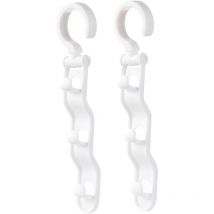 Csparkv - 2Pcs Cintre Peu encombrant Cintre Cintres pour Chemises Peu encombrants Cintre Multifonctionnel pour vêtements Cintres pour Garde-Robe