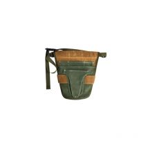 Csparkv - 30x28.5cm Sac de Taille pour Ceinture de Jardinage Sac de ceinture à outils en toile de jardin avec plusieurs poches de rangement étanche