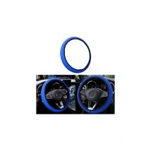 Csparkv - 36-40CM Couvre Volant Voiture Housse Volant Voiture en Microfibre de Soie Respirante Chaude en Hiver et Fraîche en été Antidérapante