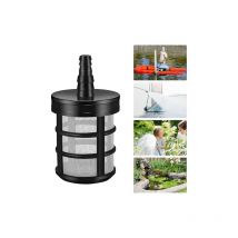 Csparkv - 4,6 × 4,6 × 6,4 cm) Garten-Sedimentfilter, Saugschlauchfilter, Wasserpumpensieb, selbstansaugender Schlauchfilter, Wasserpumpen-Saugfilter