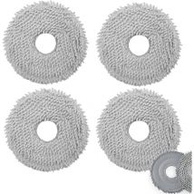 Csparkv - 4Pièces Chiffon De Vadrouille pour Roborock Qrevo Curv, Qrevo s, QRevo Pro, QRevo, QRevo Maxv, Qrevo Master aspirateur pièce de Rechange,