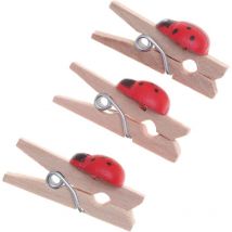 Csparkv - 50 Pièces Petites Chevilles Clips De Décoration Photo Clips Détanchéité pour Collations Pinces à Photos Clips D'étanchéité pour Collations
