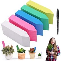 500 Stück Pflanzenetiketten aus Kunststoff, Gartenschilder, Pflanzenetiketten, Pflanzenschilder, langlebige, wasserdichte Gartenmarkierungen,