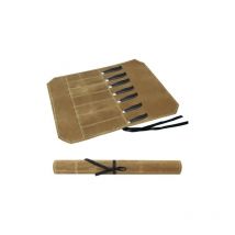 Csparkv - 56x45cm Couteaux Cuillères à 7 Compartiments, Rangement De Couteaux, Valise Pour Couteaux De Cuisine Pour La Randonnée Et Le Camping Cadeau