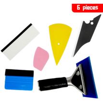 6 Outils de Film de fenêtre de Voiture Vinyle, Vitrage de véhicules de Protection Window Film Car Emballage Teinte Vinyle Installation de l'outil: