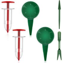 Csparkv - 6 Pièces Semoir à Graines Set, Distributeur De Graines Set, Semeur De Graines Portatif, Planteur De Graines, Fournitures De Jardin De