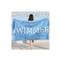 70x150cm Serviette de Plage en Microfibre Anti Sable, Couverture de Plage légère, Anti-Sable et à séchage Rapide - Grande Couverture de Pique