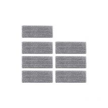 Csparkv - 7Pcs Housse de Nettoyage de Rechange, Vadrouille de Nettoyage pour Balai, Housse de rechange en microfibre pour le bureau à domicile bois
