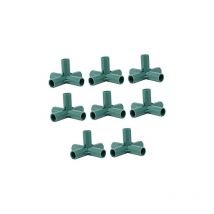 Csparkv - 8-teiliges Tropfrohr-Verbindungsstück, Gartenverstärkungsteile, Rohrteil, Gartenverstärkungsrohr, Pedalteile, Möbelzubehör,