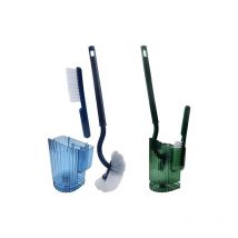 Csparkv - 8.5x41.3cm Lot de 2 brosses wc améliorées, brosse wc à long manche, brosse wc fine et compacte – Brosse wc robuste, nettoyage en