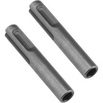 Csparkv - Adaptador de broca de vástago hexagonal sds a 1/4 de pulgada, 2 unidades, herramienta de conversión de destornillador magnético, adaptador