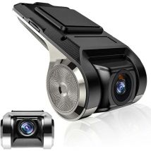 KZQ - Auto-Armaturenbrettkamera, HD-Mini-DVR-Recorder, Autokamera, 170° Betrachtungswinkel, G-Sensor, intelligenter GPS-ADAS-Fahrrekorder,