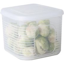 CSPARKV Boîte de Rangement Oignon Gingembre Ail, Matériau Sûr, évite les Odeurs, Polyvalente, Petite et Pratique, Adaptée au Stockage au