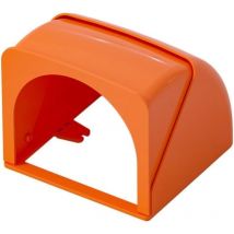 Couvercle de prise électrique étanche pour prise de courant d'extérieur - Couvercle de prise murale - Pour jardin - Orange - Csparkv