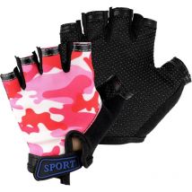 CSPARKV Gants de Sport, Gants De Protection Sportifs pour Enfants, Gants De Sport Antidérapants pour Enfants pour Le Cyclisme, La Navigation De