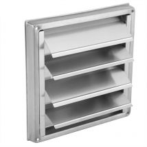 Csparkv - Grille de Ventilation,Grille à Lamelles Grille de Sortie Extérieure Grille Inox Anti-Retour Grille de Protection Contre Les Intempéries en