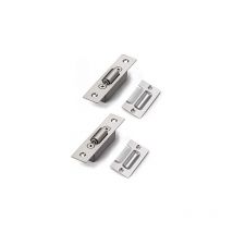 Csparkv - Loquet à Rouleaux de Porte en Acier Inox Dissimulés Mortaise Taille Rouleau Loquetaux pour Armoire Cuisine Salle de Bain Chambre Placards