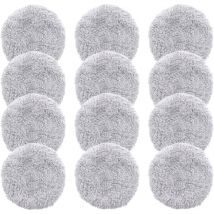 Csparkv - Lot de 12 Chiffons de Nettoyage de vitres pièces d'aspirateur Robot aspirateur vadrouille Humide pour Robot Nettoyage vitres