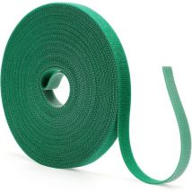 Csparkv - Lot de 2 5M Attaches de Jardin pour Plantes, 12mm Liens de Plantes Bande de Fixation Réutilisable,Attache pour Plantes grimpantes